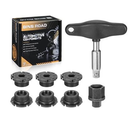 1 Set Engine Oil Pan Drain Plug with Install Tool Compatible with BMW 228i 328i 320i 428i 528i X1 X3 Z4 (Replaces 11137605018) - color: Oil Pan Drain Plug with Tool