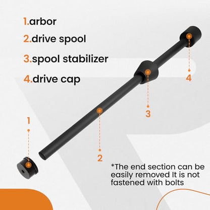 maXpeedingrods LS Cam Bearing Installation Removing Tool for Chevy LS Engines LS1 LS2 LS3 LS6 LQ9 33" Cam Bearing Tool