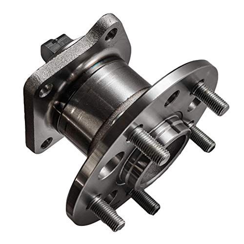 Detroit Axle - Rear Wheel Bearing and Hub Assembly for Toyota Sienna 1998 1999 2000 2001 2002 2003 5 Lugs w/ABS - size: 512041/Single