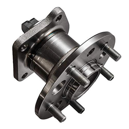 Detroit Axle - Rear Wheel Bearing and Hub Assembly for Toyota Sienna 1998 1999 2000 2001 2002 2003 5 Lugs w/ABS - size: 512041/Single