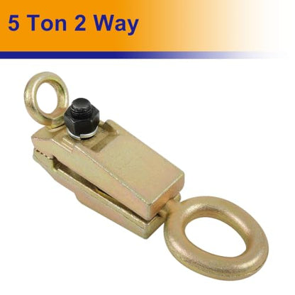 Auto Body Repair Pull Clamp Self Tightening Frame Grips Self Tightening Repair Tool Kit 5 Ton 2 Way