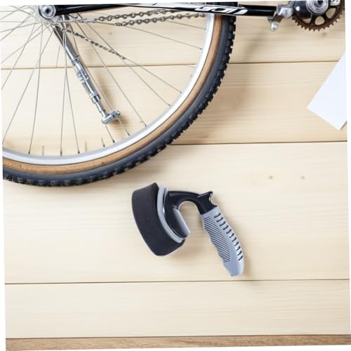 Garneck 1 Set Car Wash Brush Cleaning Tire Applicator Pad Tire Scrubber Tire Brush Polish Tire Shine Applicator Automotive Car Detailing Wheels Tire Dressing Applicator Tires Handle Sponge