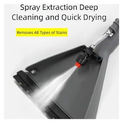 Carpet Cleaning Extractor, Portable Six Cleaning Function In One Carpet Sofa Curtain Car Interior Mattress Vacuum Steam 1400W Cleaner Machine