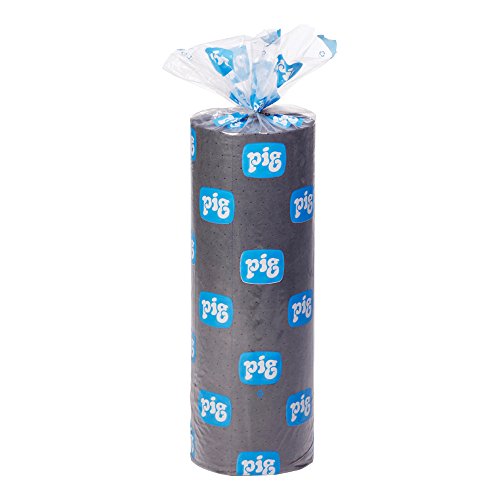 PIG Absorbent Mat Roll | 30" W x 150' L | Lightweight Mat Roll | Absorbs up to 20.1 Gallons per Roll | MAT137