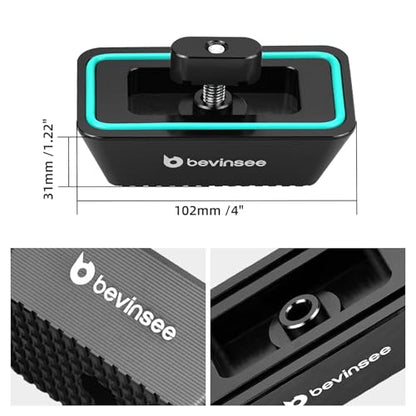 Bevinsee Jack Pad Aluminum Compatible with 3 Series E46 1999-2006, X3 Series E83 2004-2010, Z4 Series E85 E86 2004-2008, E89 2009-2016, Replaced 51718268885 Black - color: Black