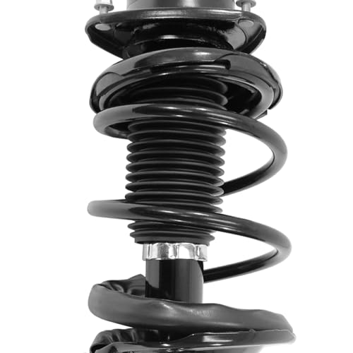 Detroit Axle - Front Struts for 2002 2003 Subaru Impreza Struts with Coil Spring Assembly Replacement - size: 11195_11196/Pair