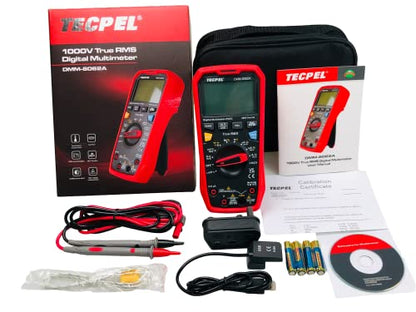 TECPEL DMM-8062A 6000 Counts Digital multimeter