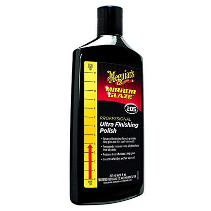 Meguiar's M20508 Mirror Glaze Ultra Finishing Polish -8 Oz Bottle - size: 8 Oz, style: Finishing Polish