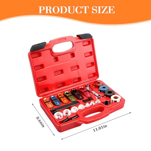 Car Master Quick Disconnect Tool Set, 22PCS Vehicle Fuel Line Disconnect Tool Set, Automotive A/C Fuel & Transmission Systems Repair Accessories, Universal for SUV RV Truck
