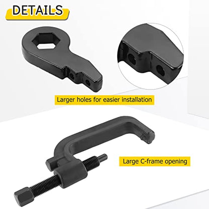 1"-3" Torsion Bars Keys and Torsion Bar Unloading Tool | Key Removal Tool Heavy Duty Solid Leveling Lift Kits with Shock Extenders Brackets