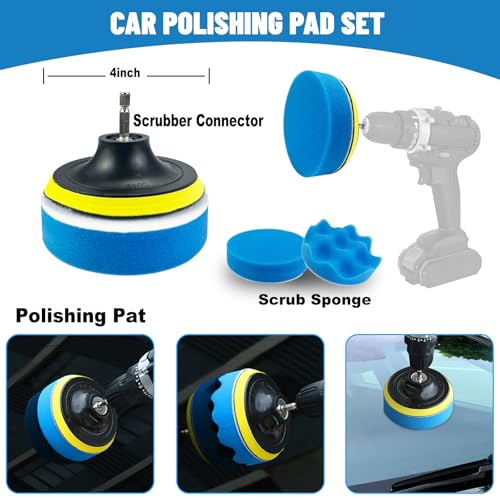 Car Detailing Kit,36pcs Car Detailing Brush Set,Car Cleaning Kit with Professional Car Detailing Brush Set,Auto Detailing Brush Set,Car Wash Kit,Car Detailing Kit Interior Exterior Wheels Cleaner