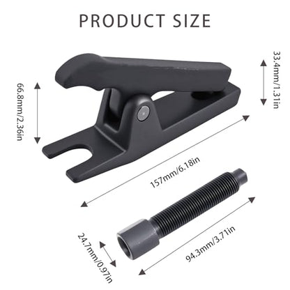 Ball Joint Separator Tool Heavy Duty Adjustable 1-1/2" to 1-7/8", Ball Joint Puller & Tie Rod Separator for Cars, Trucks & ATVs