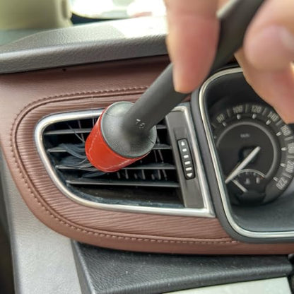 7PCS Car Detailing Brush Set Car Interior Cleaning Tool Brushes Automotive Cleaning Brush Kit for Wheels, Air Vent, Leather Seats, Vehicles Auto Exterior Interior Detailing Brushes Tool