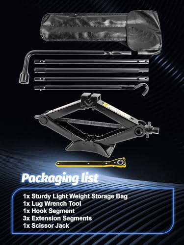 2.5 Ton Spare Tire Tool Kit for RTW7K442 Tire Jack Repair Kit | Fit Ram 1500 Gladiator 2020-2021 with Spare Tire Jack Handle and Spare Lug Wrench - size: fit 2003-2018 Ram 1500 and 2019 Ram 1500 Classic