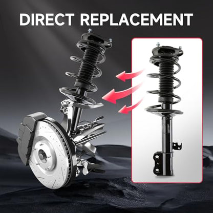 VibeUp 172528 172529 Quick Front Struts for Buick LaCrosse 2.4L FWD 2011-2016, Front Shocks Quick Struts Complete Assembly with Coil Spring Set of 2 - size: Front, style: for Chevrolet Malibu Impala 13-15