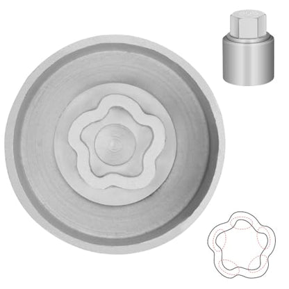 808 Wheel Locking Nut Key for Jeep Renegade Wrangler Cherokee Dodge Journey 2016-2020, 29mm Lock Bolt Inner Dia Anti-Theft Lug Nut Removal Tool - size: 808