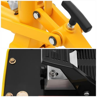Hydraulic Tire Bead Breaker Heavy Duty 10000PSI Air Hydraulic Tire Bead Breaker, Tire Change Tool with Metal Foot Pump & Air Hose for Tractor Trucks Lawn Mower ATV - size: Hydraulic Bead Breaker + Hydraulic Foot Pump