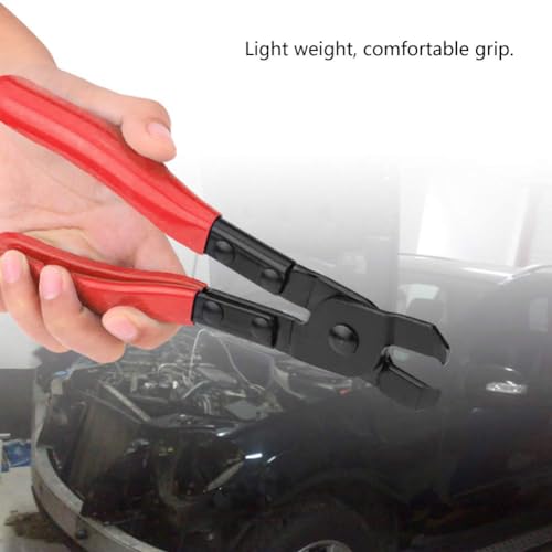 Heavy Duty CV Boot Clamp Pliers Kit - Universal Ear-Type Plier for All Earless Type CV Joint Boot Clamps Banding Carbon Steel Install Tool