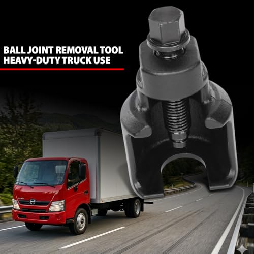 ANDPLAY 39mm Ball Joint Removal Splitter Extractor Separator Puller Tool Compatible with Scania, Benz, MAN, Hino Black
