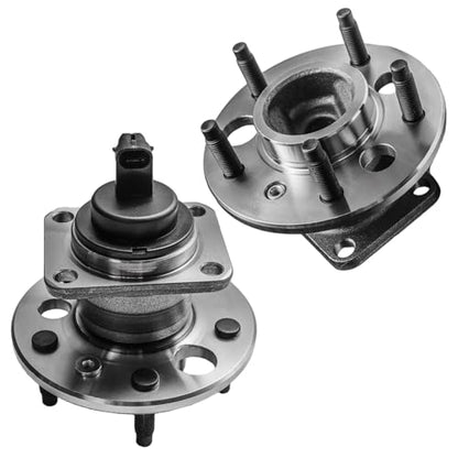 Detroit Axle - Pair Rear Wheel Bearing Hubs for Chevy Malibu Pontiac Grand Am Aurora Buick Lesabre Lucerne Park Avenue Cadillac DeVille DTS Eldorado Seville 2 Wheel Bearing Hubs Assembly Replacement - style: 512314 x2/Pair