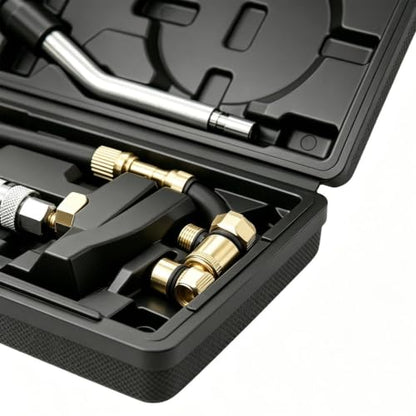 Cylinder Compression Tester 300 Psi Quick Connection | Engine Compression Tester Kit for Car Truck Sedan Pickup Truck Trailer RV Motorcycle