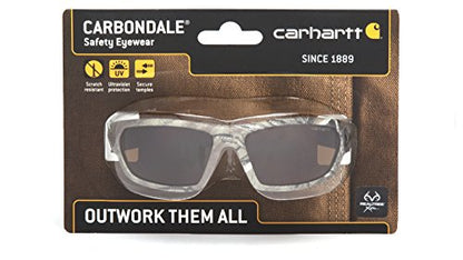 Carhartt Unisex Sandstone Bronze Lens - color: Realtree Xtra Frame