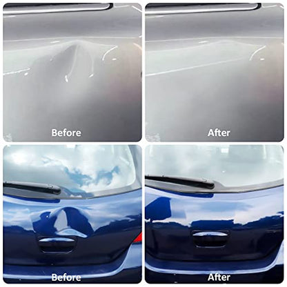 Dent Puller - 37pcs Paintless Dent Repair Kit, Car Dent Remover with T-bar Slide Hammer Dent Puller for Car Dent Repair and Metal Surface Dent Removal