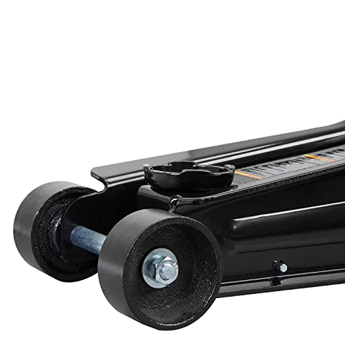 Big RED 2.5 Ton (5,000 lb) Low Profile Hydraulic Trolley Jack, Black, AT825051BR - color: Black, size: 2.5 Ton (5,000 lb) Floor Jack