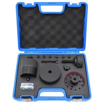 Crankshaft Front Oil Seal Installer and Removal Kit | Front Crankshaft Seal Removal Tool, Compatible with BMW N40, N42, N45, N46, N52, N53, N54 Engines, with Carrying Case