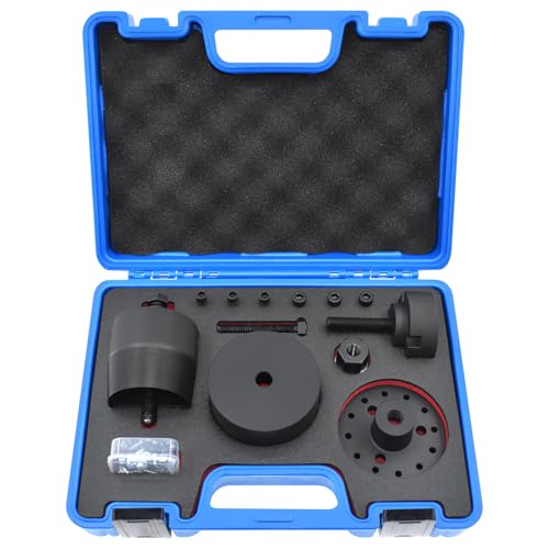 Crankshaft Front Oil Seal Installer and Removal Kit | Front Crankshaft Seal Removal Tool, Compatible with BMW N40, N42, N45, N46, N52, N53, N54 Engines, with Carrying Case
