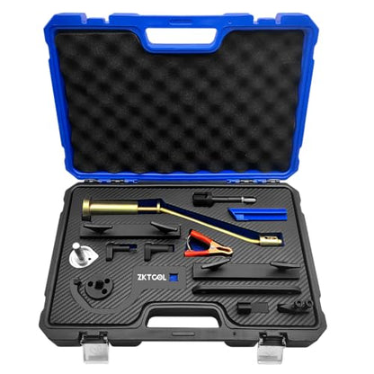 ZKTOOL 14PC Engine Camshaft Alignment Timing Tool Kit Fit for Land Rover Range Rover Sport Jaguar Discovry 4 V8 5.0 L V6 3.0L Cylinder Gasoline Engine. Tool with Fuel Pump and Two Injector.