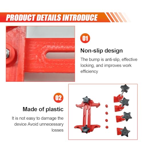 Car Dual Camshaft Locking Tool, Cam Engine Sprocket Gear Locking Clamp Kit, Anti-Slip Timing Cam Gear Locking Tool, Universal Cam Bearing Tool Accessories for Car Gasoline or Diesel Generators