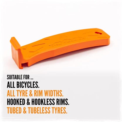 Tru-Tension | Tire Monkey | Tire Lever | Only One Tool Needed to Change Any Tire | Bicycle Tools & Accessories - style: Tyre Monkey