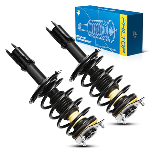 PHILTOP Front Struts Fit for Impala 2000-2011,Century 1997-2005,LaCrosse 2005-2009, Monte Carlo 2000-2007, Grand Prix 1997-2003, Regal 1997-2004,Complete Strut Assembly 171661 - size: 2000-2005 Chevrolet Impala Front