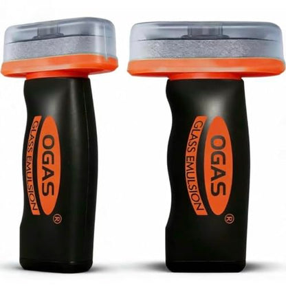 【2-Pack】 Professional Windshield Oil Film Remover Kit with Glass Coating - Strong Cleaning Power for Enhanced Clarity and Driving Visibility, Automotive Glass Cleaner Tool (100g)