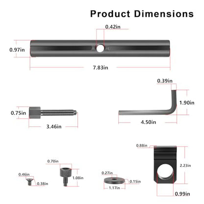 Universal Ribbed Drive Pulley Crankshaft Remover Tool Puller, Adjustable Timing Puller for A/C Unit Water Pumps Automotive