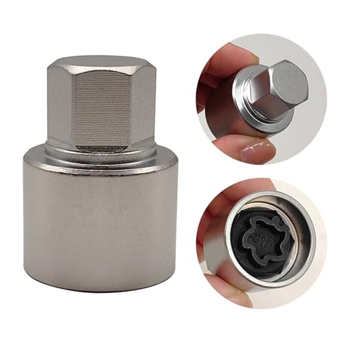 313 Wheel Locking Nut Key for Mercedes Benz, Lug Nut Removal Tool | Wheel Lock Nut Socket Adapter, Anti-Theft Screw Remover, Hand Repair Tool, Tyre Fitting, garage - color: Scoket 313