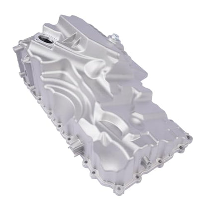 11137618512 Aluminum Engine Oil Pan Replacement for BMW 228i 2014-2016, 320i 2012-2017, 328i 2012-2016, 428i 2014-2016, 528i 2012-2016, X1 2013-2015, Z4 2012-2015, 2.0L OE# 11 13 7 618 512