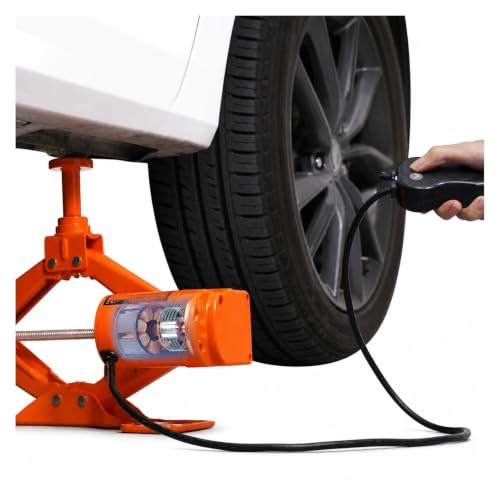 Hydraulic Jack, Electric Car Jack 3 Ton 12V Scissor | Portable Kit For Sedan, SUV, Truck Tire Change, Roadside Use(3T Jack Wrench) - color: 3T Jack Wrench
