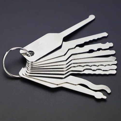10 PCS Only Cabinets Repair Tool,Hook Hand Tools,Emergency Pocket Set Heavy Duty Pick and Hook Set Repair Tool Kit Car Maintenance Tools for Automotive Use
