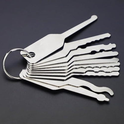 10 PCS Only Cabinets Repair Tool,Hook Hand Tools,Emergency Pocket Set Heavy Duty Pick and Hook Set Repair Tool Kit Car Maintenance Tools for Automotive Use