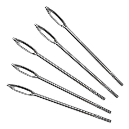 5 PCS Tire Repair Needle, 4.25" Replacement Split Eye Needle for T-Handle Tire Plug Repair Tool, Heavy Duty Tire Patch Eye Needle Tire Repair Hand Tool Kit, Car Accessories