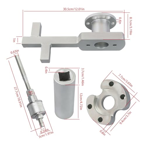 waltyotur Crankshaft Crank Puller Removal Tool Set Replacement for Jaguar F-Type Discovery 4 Range Rover Sport