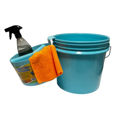 Bucket Caddy with Hanger-Great for car wash, Tool Box, House Cleaning, fit in 3.5,5 Gallon Bucket