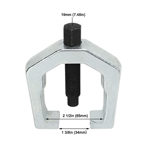 Keenso Chrome Vanadium Steel Pitman Arm Puller 34mm Opening Precision Tie Rod Puller,Universal Automotive Tool for Various Applications