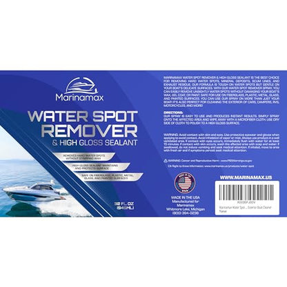 Water Spot Remover & High Gloss Sealant, Marine & Auto | Cleans and details boats, cars, RVs and motorcycles.