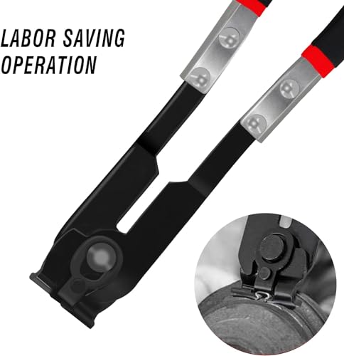 Auto CV Joint Axle Boot Clamp Pliers Tool, CV Joint Boot Clamps Pliers - Ear Type Extension Ear Boot Tie Pliers For Most Cars ATV UTV