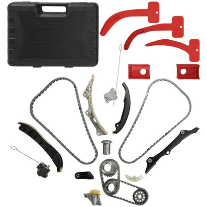 Pentastar 3.6L Timing Chain Kit Timing Chain Tensioner Guide Tool Kit | Fit For Ram 1500;Jeep Wrangler;Grand Cherokee;Charger;Challenger;Durango 3.6L Timing Chain Kit 2011-2016 OE 5184352AF