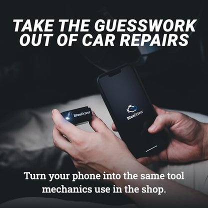 BlueDriver Bluetooth Pro OBDII Scan Tool for iPhone & Android - No Subscription Fee - OBD2 Car Scanner and Code Reader - Diagnose Check Engine, ABS, SRS, Airbag & 7000+ Issues on Vehicles 1996+ - size: Pro