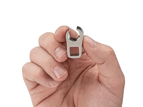 TEKTON 3/8 Inch Drive x 7/16 Inch Flare Nut Crowfoot Wrench | WCF15211 - size: 7/16-Inch